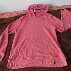 ARZEE hoodie sweatshirt thrashed distressed no size