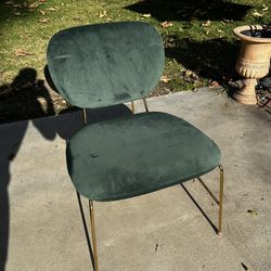 Green Velvet Chair