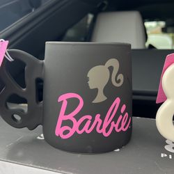 21 oz Barbie Ceramic Mug . Limited Edition