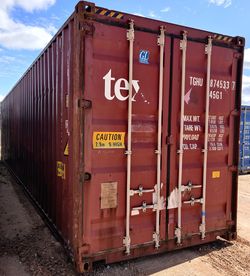 40ft High Cube Wind & Water Tight Shipping Containers For Sale