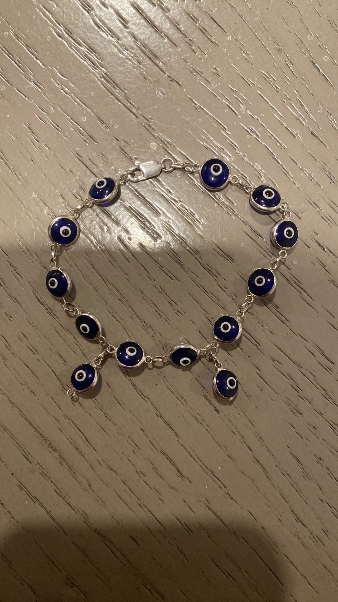 Evil Eye Charm Bracelet 925 Silver For Women Or Girls “Pay Cash Only”