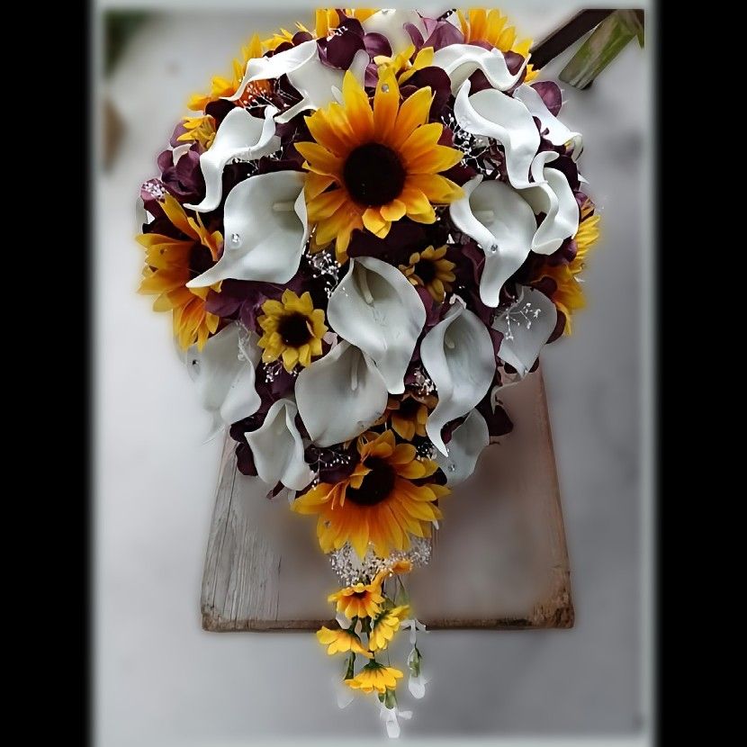 Custom Silk Wedding Bouquets 