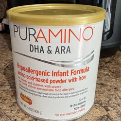 Puramino  Hypoallergenic infants Formula