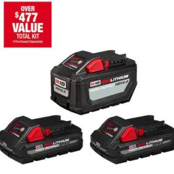 Milwaukee Battery (3-Pack) 