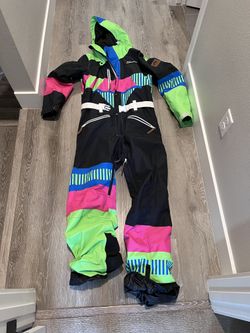 Men’s ski onesie - Shinesty - size M