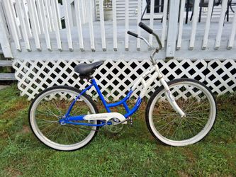 Schwinn 26 inch beach cruiser bike single speed with new chain ready to ride