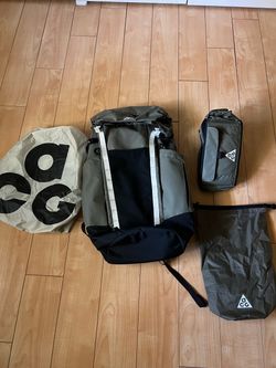 NIKE ACG 36 Backpack Medium Olive Black Light Bone DC9865-222 NWOT