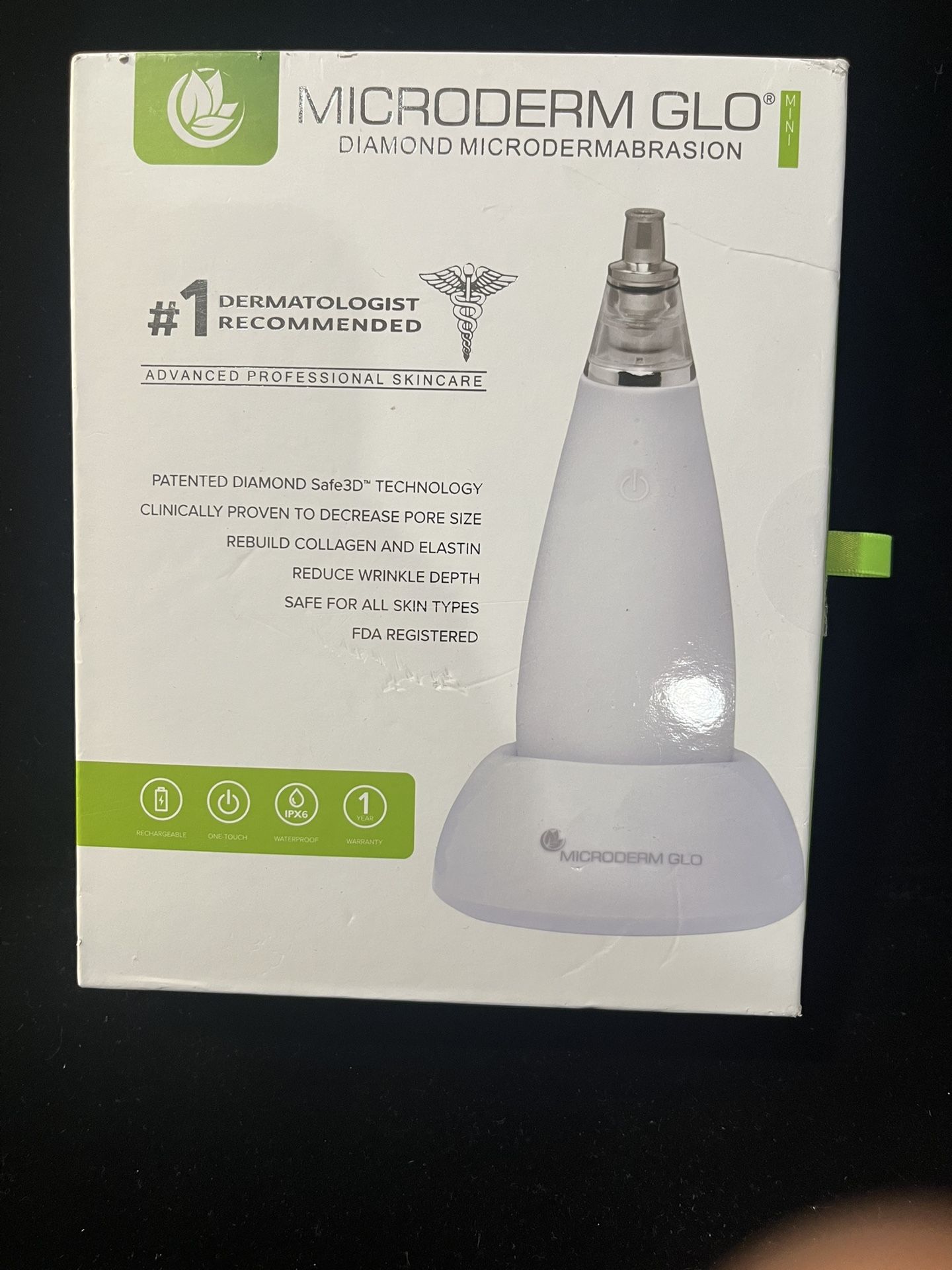 Microderm Glo, Diamond Microdermabrasion,  New- In The Box.