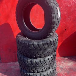 LT 33X12.50R18 FOR CELAND REBEL HAWK M/T full tires set 