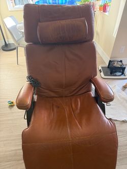 Recliner leather electric chair