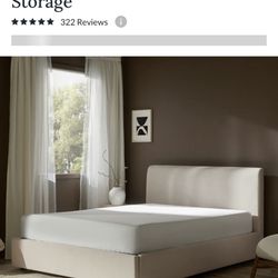 Silk & Snow King Bed Frame 