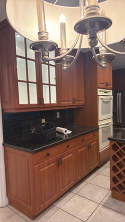 Kitchen cabinets