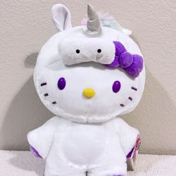 Hello Kitty Sanrio Unicorn Greeter Standing Doll New