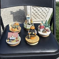 Yankee Doodle candle toppers