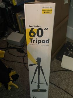 60" Tripod Pro Series (Camcorder/DSLRs)