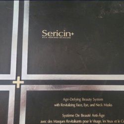 Sericin+ Age-Defying Beauty System w/ Revitalizing Face, Eye and Neck Masks NEW

