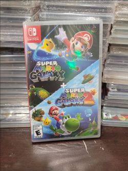 NINTENDO SWITCH SUPER MARIO GALAXY 1 AND 2 BRAND NEW FACTORY SEALED