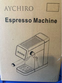 NEW!! Espresso machine