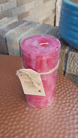 New Cinnamon Allspice pillar candle