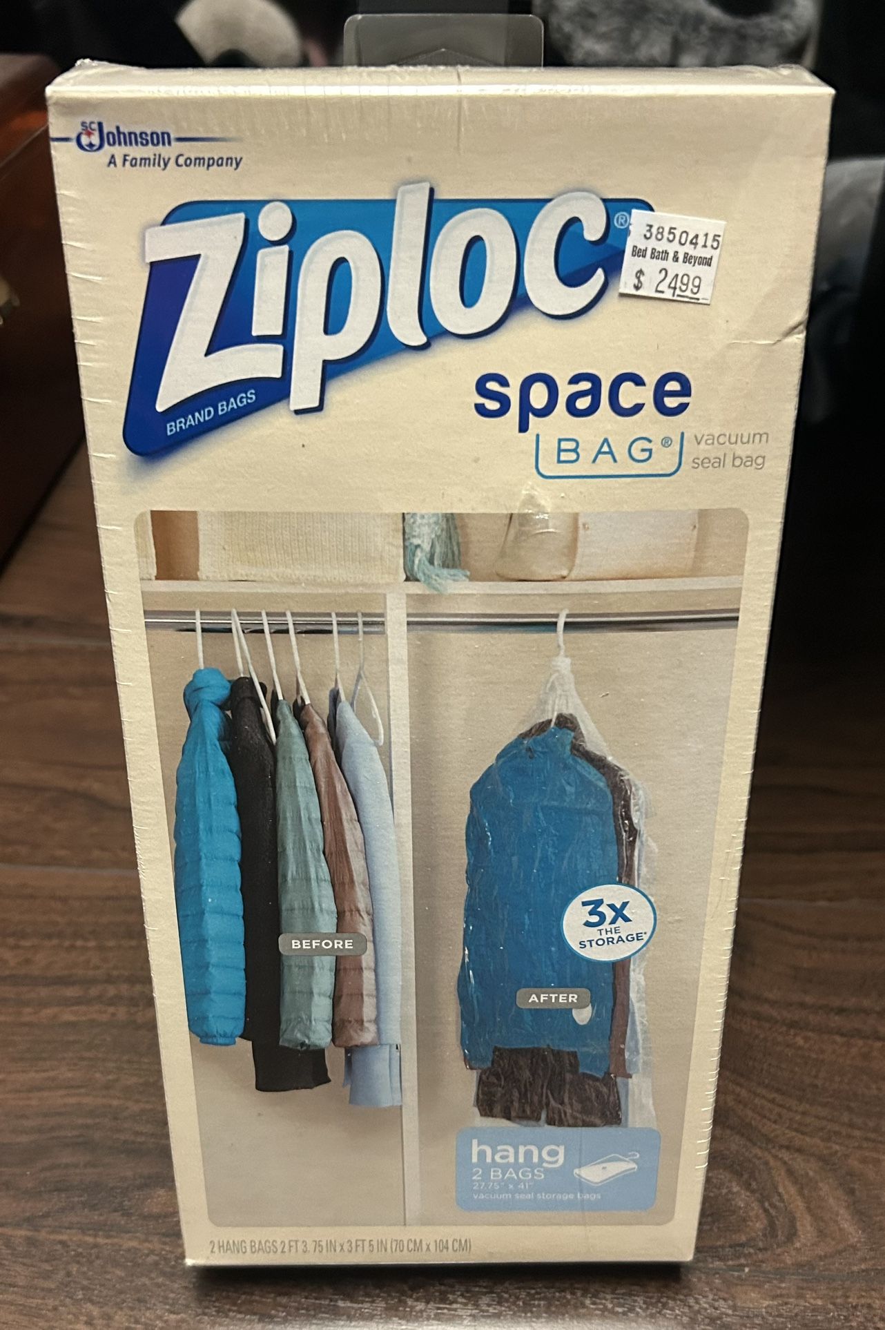 Ziploc Space Saving Waterproof Bags Read Description