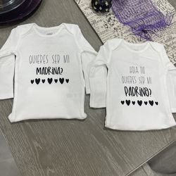 Pregnancy Godmother And godfather Onesies