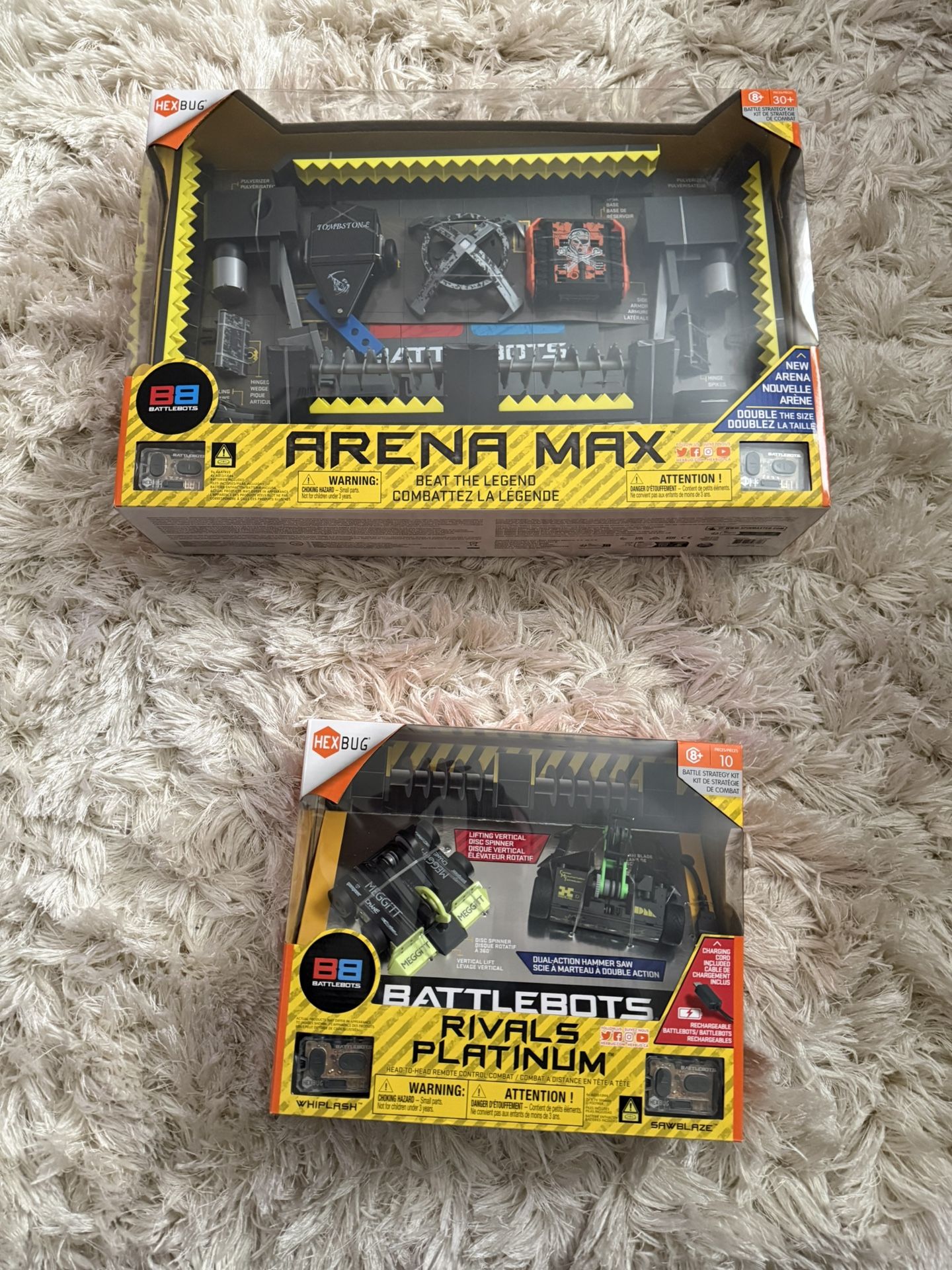 Battlebots HexBug Arena And Rivals Sets