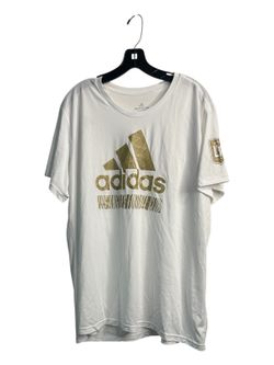 Adidas White Men Shirt Size 3XL