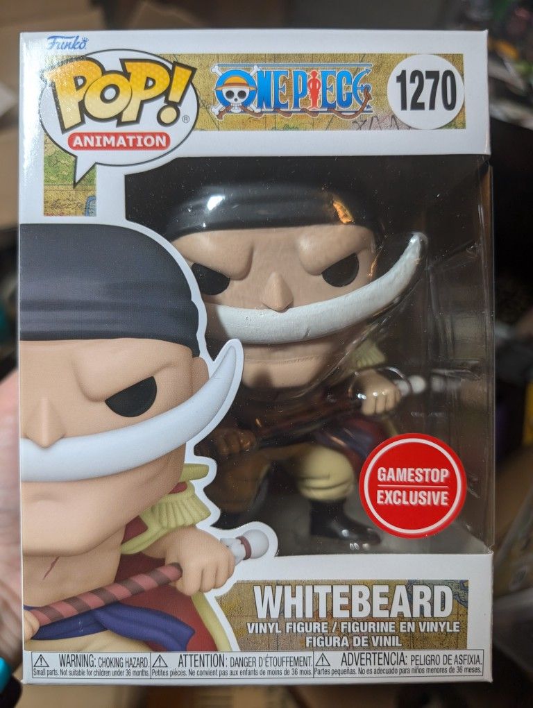 One Piece Whitebeard Funko Pop #1270 Gamestop Exclusive
