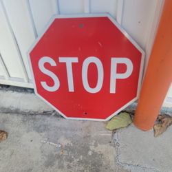 Street Stop Sign/cool For Man Cave