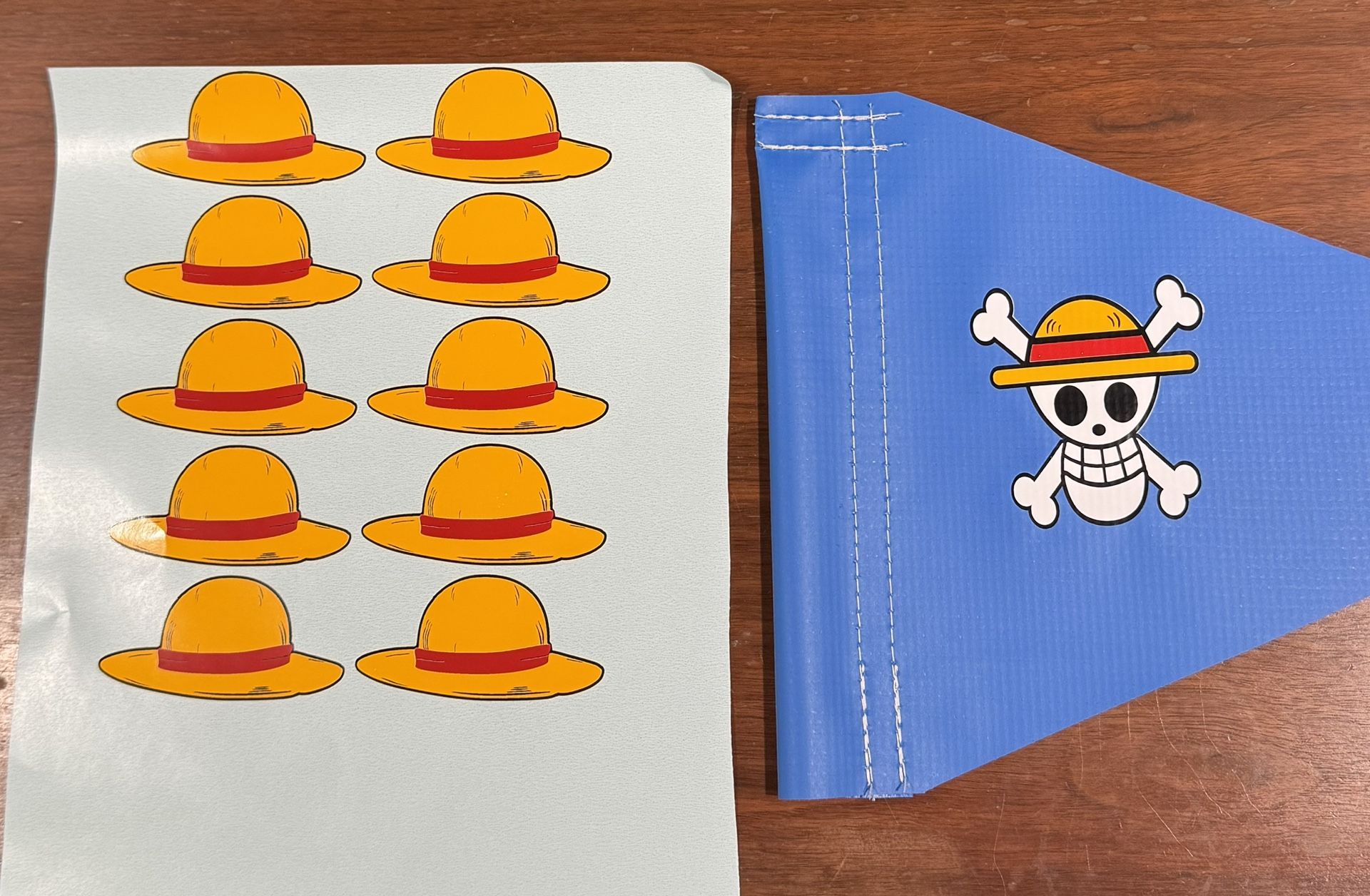 One Piece Vinyl Stickers