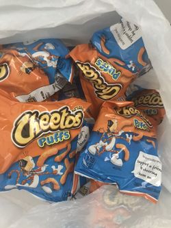 22 Cheetos puffs bags each .7/8 oz