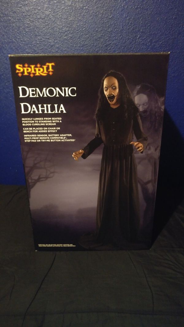 Spirit Halloween 2019 Demonic Dahlia Animatronic for Sale