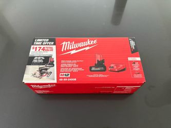 Milwaukee M12 Battery 5.0 And Charger