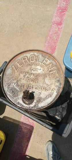 ZEROLENE 35 Gallon Oil Drum 1902