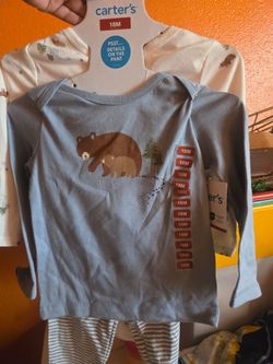 New baby boy outfit 3 pcs 18 months