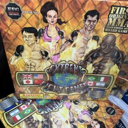 Extreme Fight Game Board Game New 