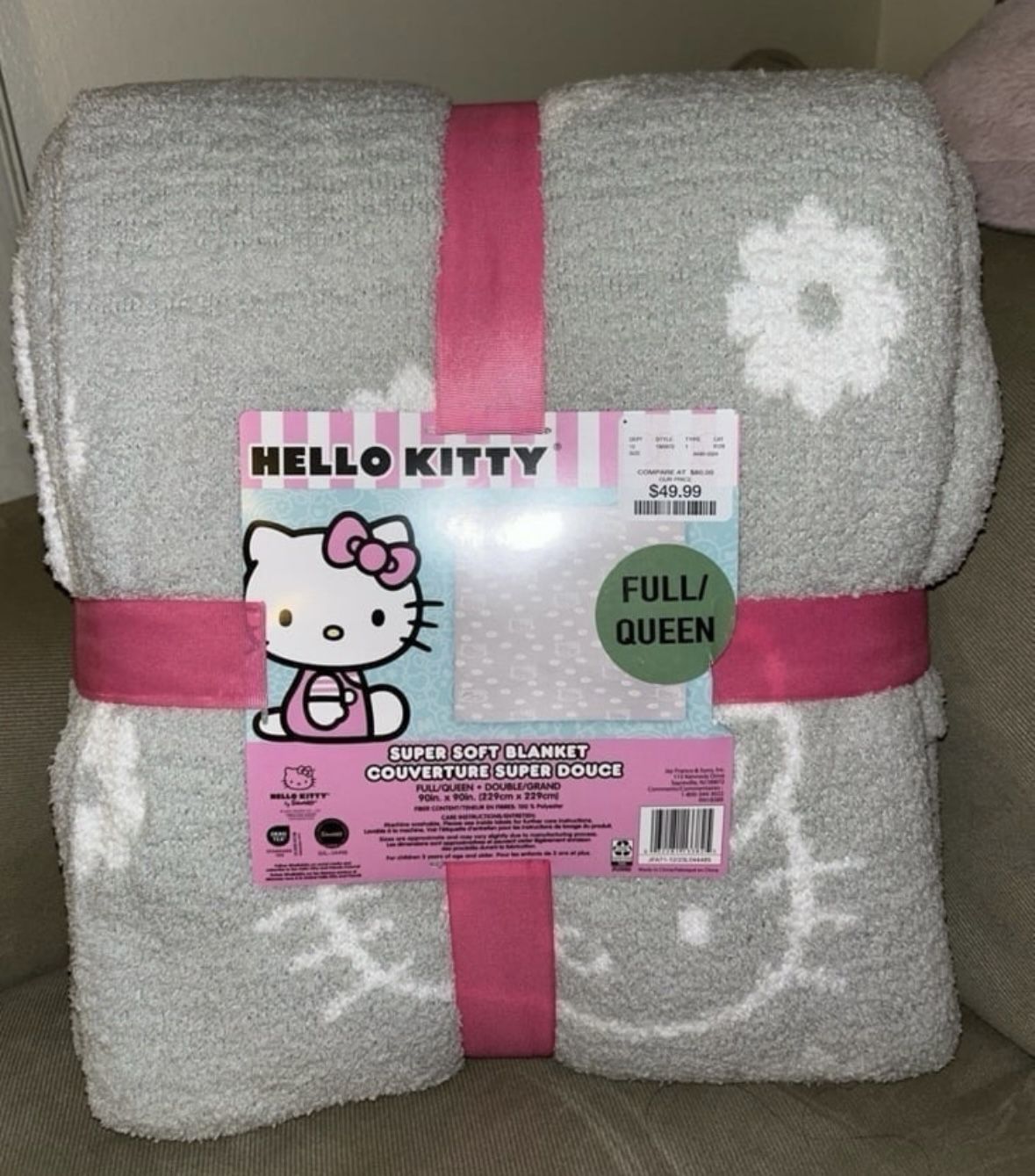 Hello Kitty Reversible Blanket 