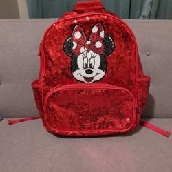 Personalized Minnie Backpack - WITH THE NAME FINLEY