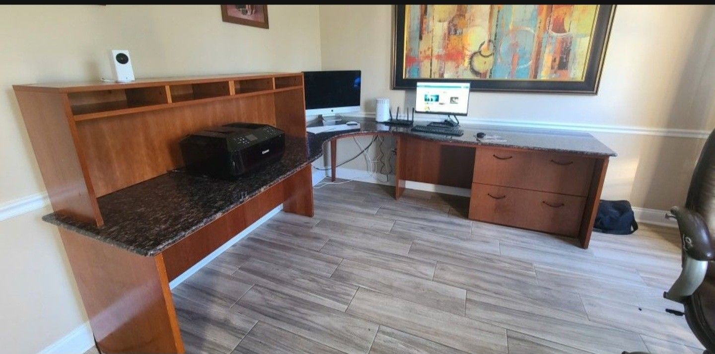 Home Office Desk Granite