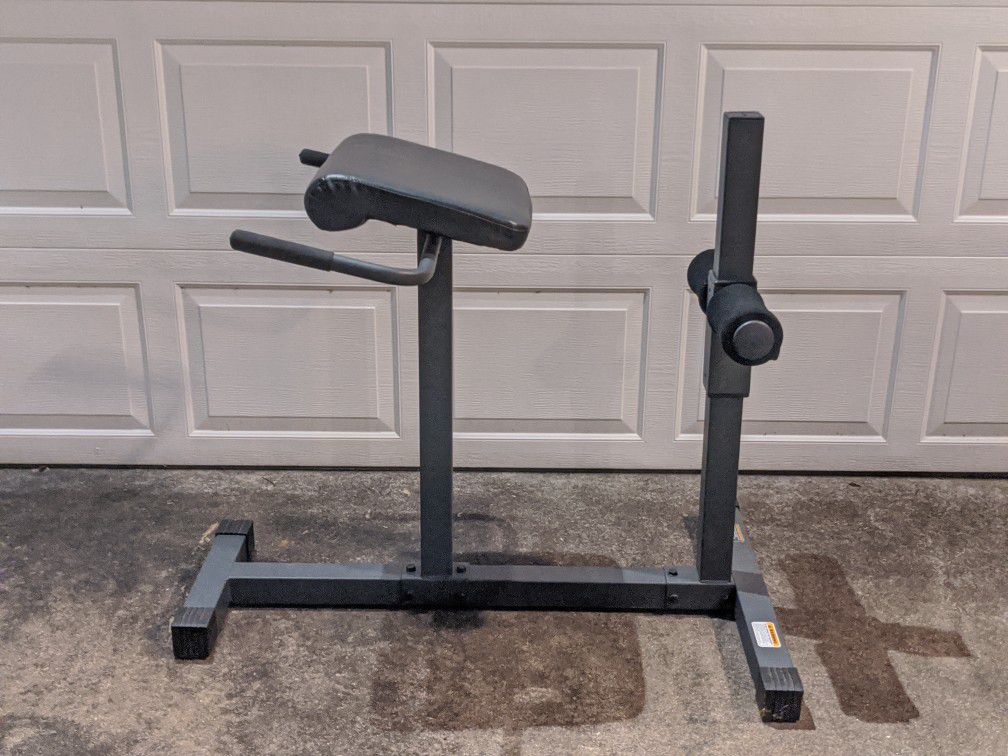 Perfect Condition Marcy Adjustable Hyperextension Roman Chair / Exercise Hyper Bench
