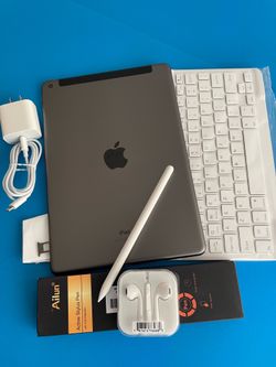 Apple ipad 9th generation 64GB WiFi + cellular unlocked with keybord, pen & Accessories
