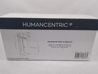 HumanCentric Adjustable Under Desk Computer Mount and Wall Mount | CPU Holder