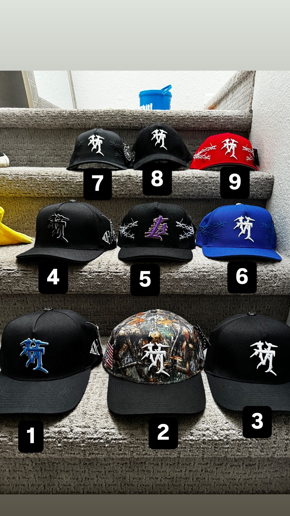 KTH-LA Kill The Hype Sacred Thorns LA & Lakers Hat New Authentic