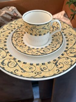 Mikasa Windsor Court Plates, cups , saucers