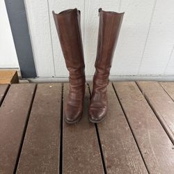 Naturalizer Leather Riding Boots Size 7