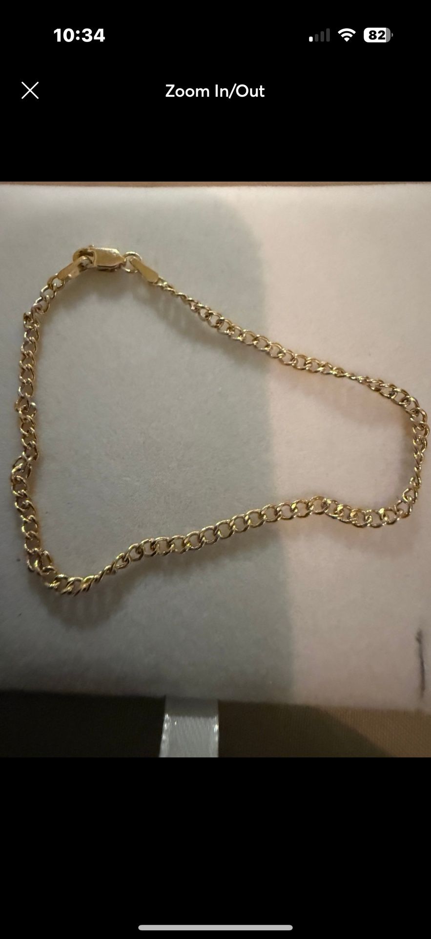 14k 7.25 Cuban Bracelet