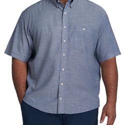 Brand New Izod Denim Button Up Shirt Men’s Size 5xl $25