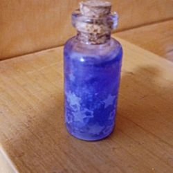 Resin art necklace