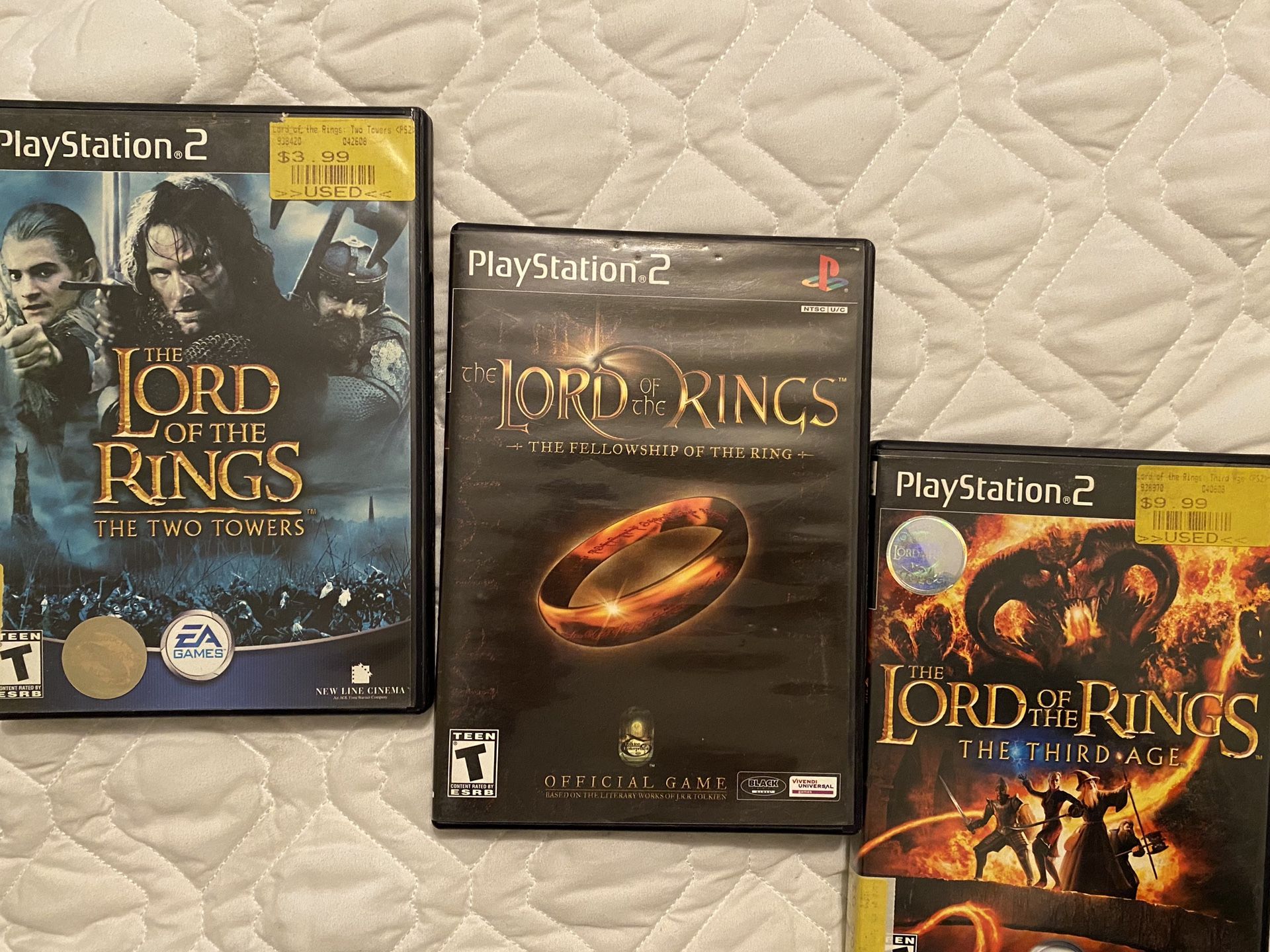 Lord of the Rings ps2