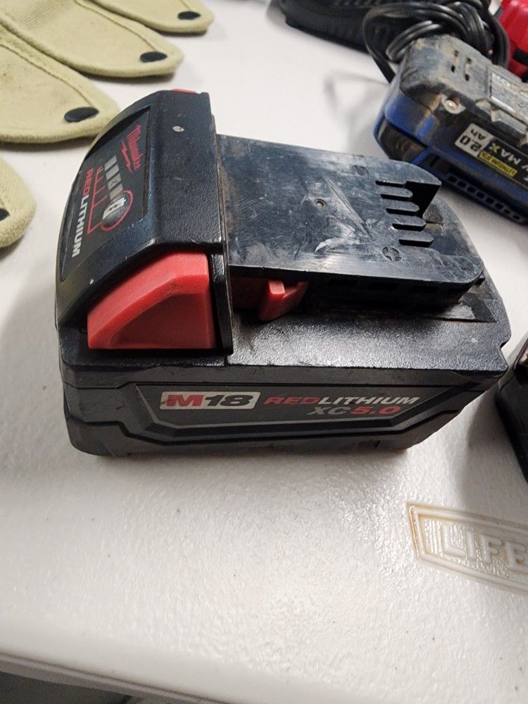 Milwaukee M18 Red Lithium XC 5.0